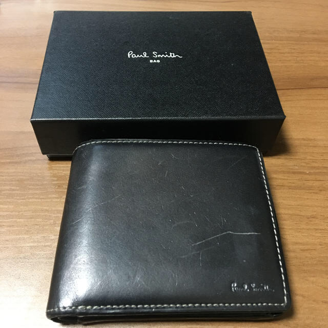 Paul Smith オールドレザー2つ折り財布