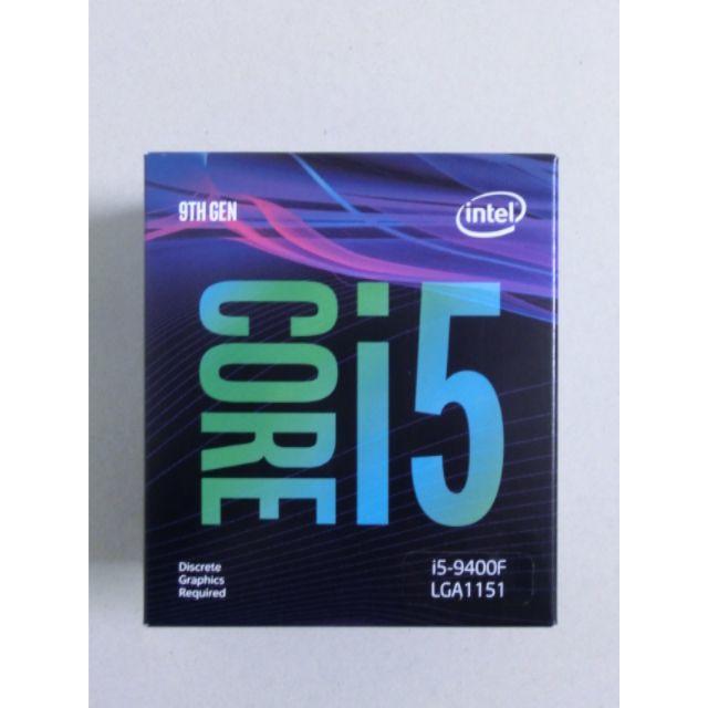 PCパーツ新品☆Intel Core i5 9400F BOX LGA1151