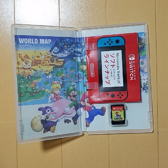 Nintendo Switch(ニンテンドースイッチ)のNew スーパーマリオブラザーズ U デラックス Switch ソフト エンタメ/ホビーのゲームソフト/ゲーム機本体(家庭用ゲームソフト)の商品写真