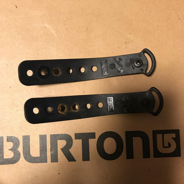 BURTON(バートン)の部品★BURTON バートン★トゥストラップセット 　黒　他の色も スポーツ/アウトドアのスノーボード(バインディング)の商品写真