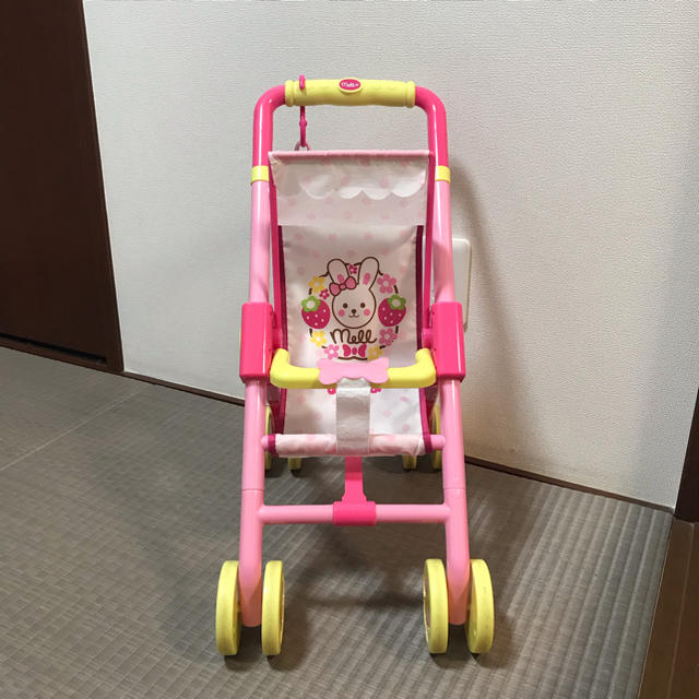 メルちゃん ベビーカー キッズ/ベビー/マタニティのおもちゃ(ぬいぐるみ/人形)の商品写真