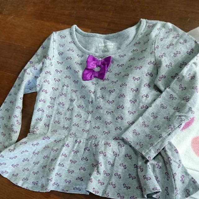 しまむら(シマムラ)の女児 トップス セット まとめ売り キッズ/ベビー/マタニティのキッズ服女の子用(90cm~)(Tシャツ/カットソー)の商品写真