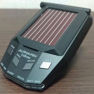 CELLSTAR ソーラーレーダー探知機 ALPHA-F5V (レーダー探知機)