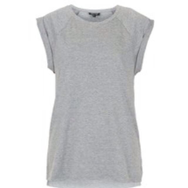 TOPSHOP(トップショップ)の■TOP SHOP ロールアップTシャツ レディースのトップス(Tシャツ(半袖/袖なし))の商品写真