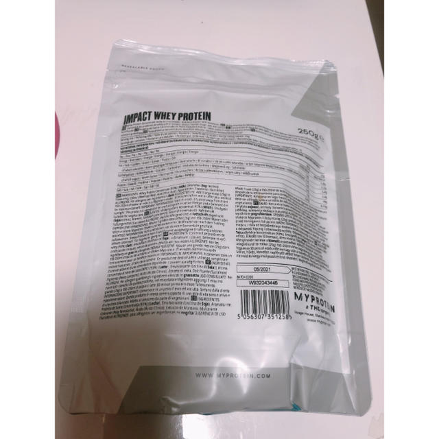 MYPROTEIN - IMPACTWHEYPROTEIN あずき味(red bean)250g の通販 by グローバル@ビューティー｜マイ