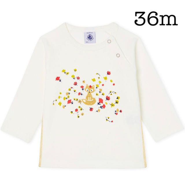 PETIT BATEAU(プチバトー)のmomo様専用 ２点おまとめ キッズ/ベビー/マタニティのベビー服(~85cm)(Ｔシャツ)の商品写真