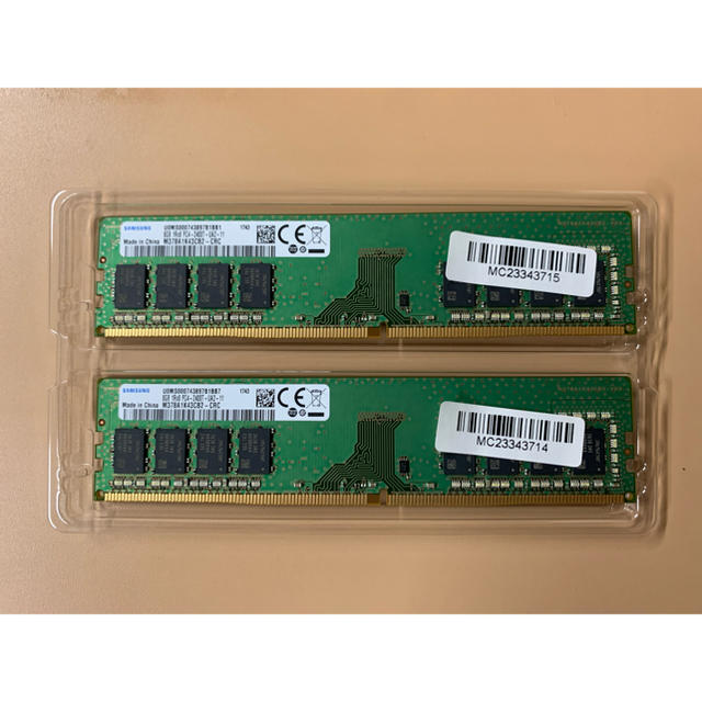 SAMSUNG DDR4 16GB(8GB×2 )