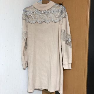 トッコ(tocco)のtocco closet ニットワンピース(ひざ丈ワンピース)