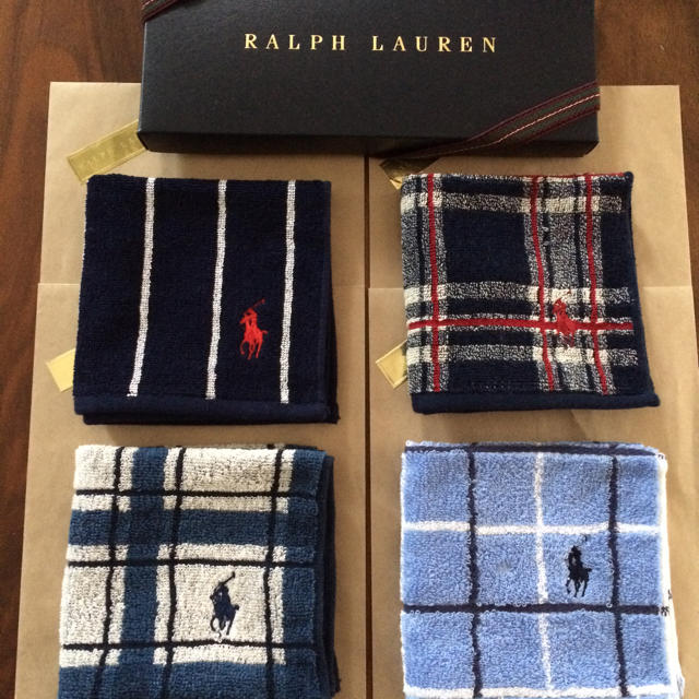 Ralph Lauren(ラルフローレン)のセール♪ギフト♡ラルフ タオルハンカチ メンズのファッション小物(ハンカチ/ポケットチーフ)の商品写真