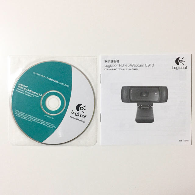 Logicool ウェブカメラ C910／2個セット スマホ/家電/カメラのPC/タブレット(PC周辺機器)の商品写真