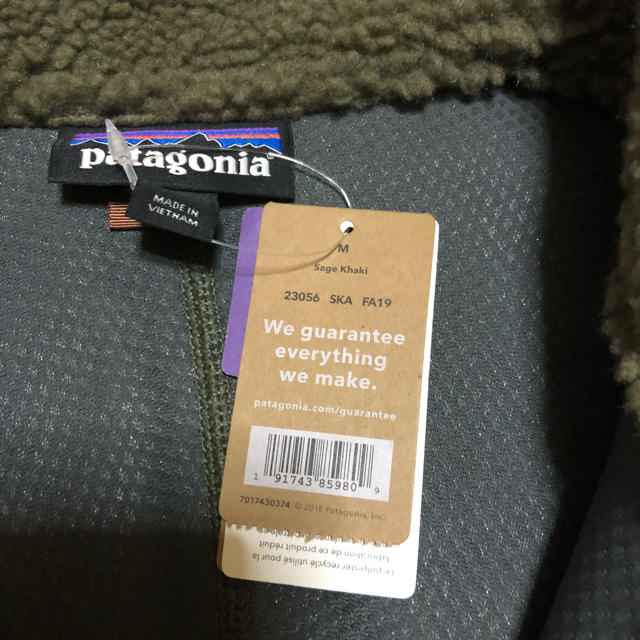 patagoniaレトロX  セージカーキ　Lサイズ