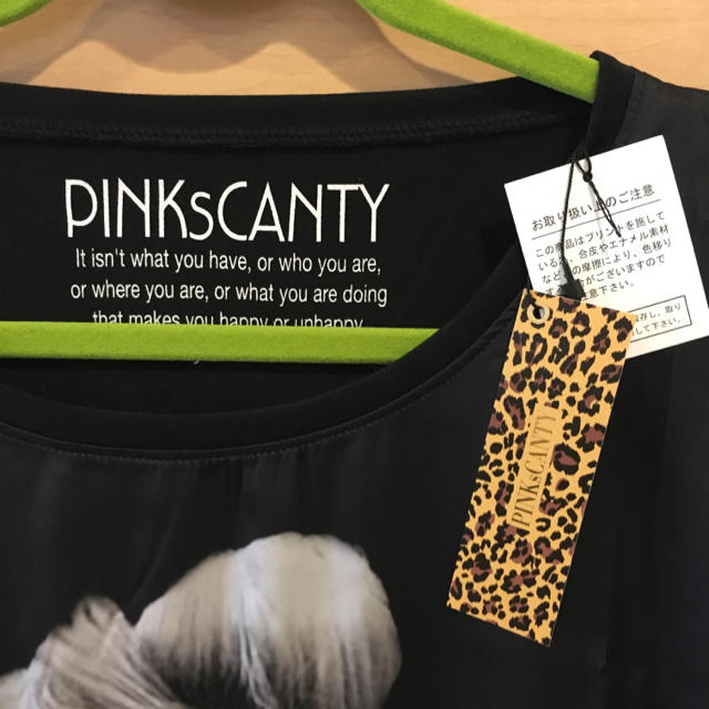 PINKsCANTYロンT☆新品未使用 レディースのトップス(Tシャツ(長袖/七分))の商品写真