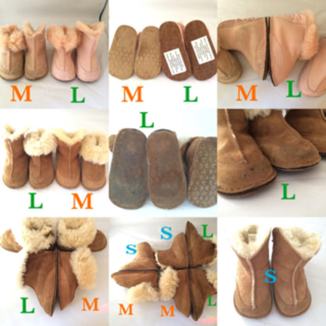 UGG(アグ)のUGG kids 未使用 ピンク Ｌ キッズ/ベビー/マタニティのキッズ靴/シューズ(15cm~)(ブーツ)の商品写真