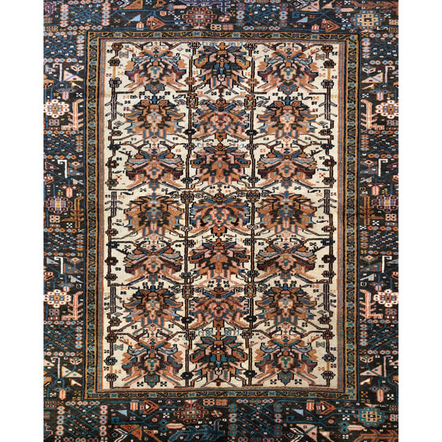 ヴィンテージ ガラジェ産 ペルシャ絨毯 181.5×159cm
