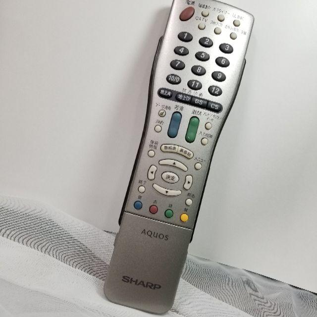 SHARP(シャープ)のSHARP シャープ テレビリモコン GA463WJSA スマホ/家電/カメラのテレビ/映像機器(その他)の商品写真