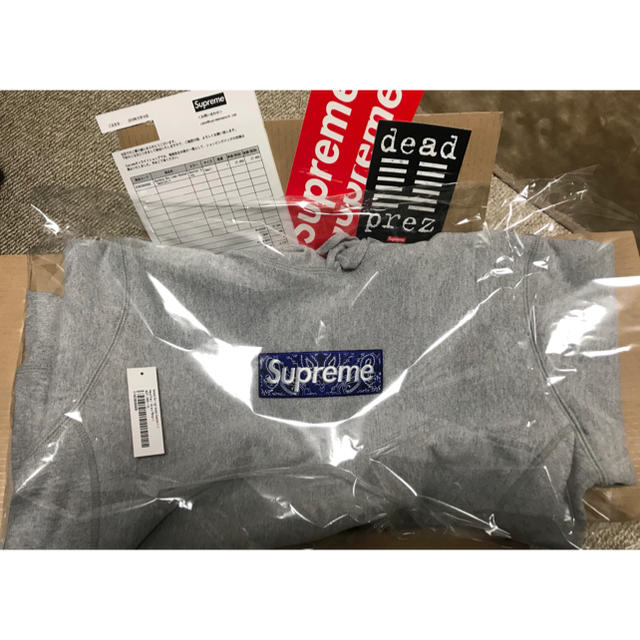 Sサイズ Supreme Bandana Box Logo Hooded