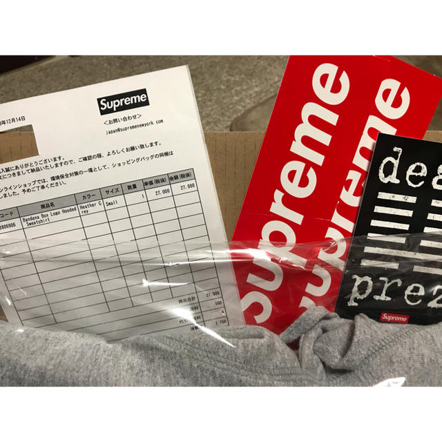 Sサイズ Supreme Bandana Box Logo Hooded