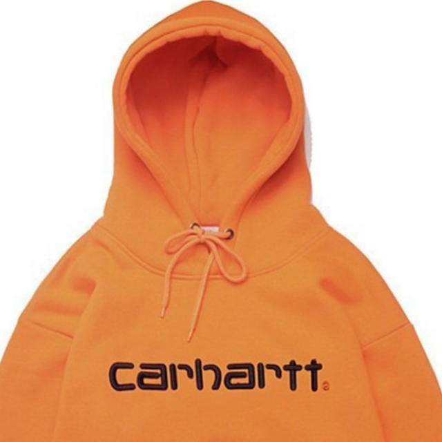 carhartt(カーハート)のカーハート  パーカー　オレンジL メンズのトップス(パーカー)の商品写真