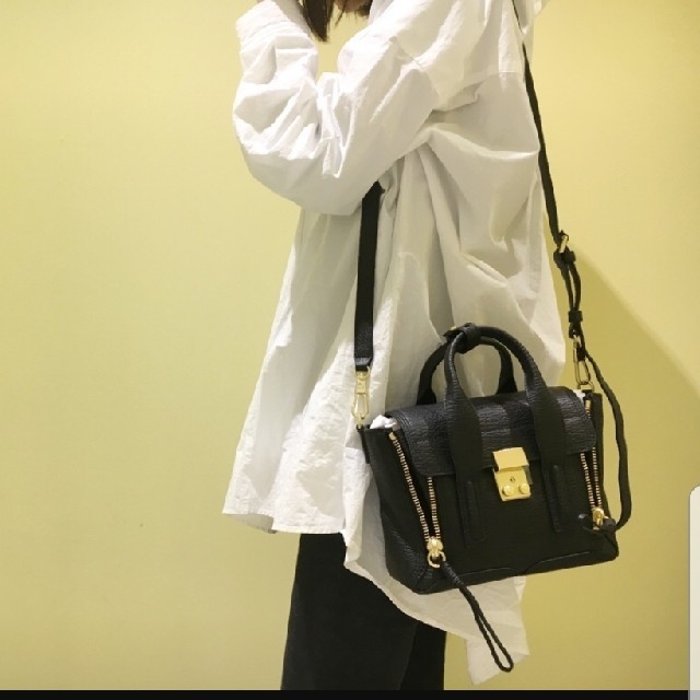 3.1 Phillip Lim(スリーワンフィリップリム)の《mig様》3.1 phillip lim  ミニ　サッチェル　bag レディースのバッグ(ショルダーバッグ)の商品写真