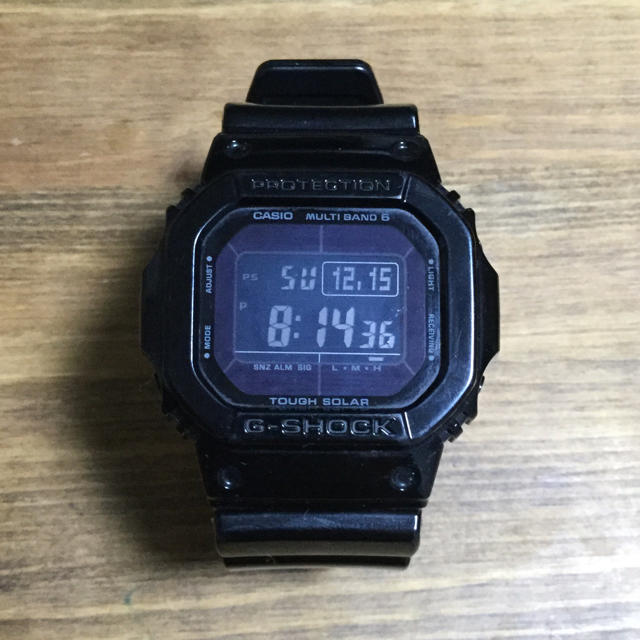 CASIO G-SHOCK GW-M5610BB-1JF　電波ソーラー