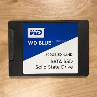 WD Blue SSD 500gb 2.5インチ SATA(PCパーツ)