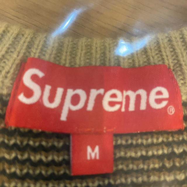 supreme Tribal Camo Sweater Tan