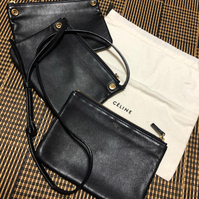 celine - セリーヌ トリオ スモール 田中みな実 フィービー ショルダー バッグ 革 鞄の通販 by shop｜セリーヌならラクマ