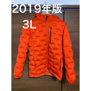 ザノースフェイス(THE NORTH FACE)の送料無料　ワークマン アルティメットフーデットパーカー オレンジ　3L 2019(ダウンジャケット)