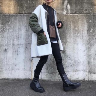 ザラ(ZARA)の新品❤️ZARA 37 トラックソールレザーアンクルブーツ todayful(ブーツ)