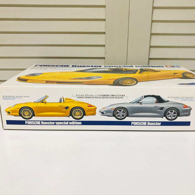 Porsche(ポルシェ)のタミヤ模型 ポルシェ 986 ボクスター 1/24 PORSCHE プラモデル エンタメ/ホビーのおもちゃ/ぬいぐるみ(模型/プラモデル)の商品写真