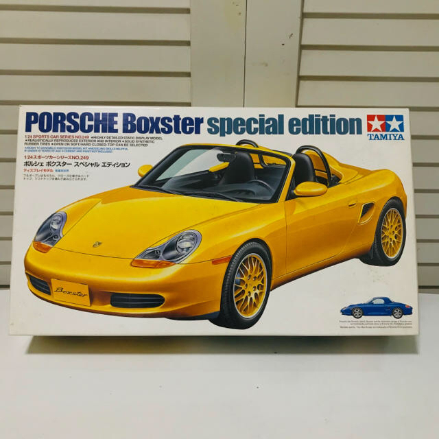 Porsche(ポルシェ)のタミヤ模型 ポルシェ 986 ボクスター 1/24 PORSCHE プラモデル エンタメ/ホビーのおもちゃ/ぬいぐるみ(模型/プラモデル)の商品写真