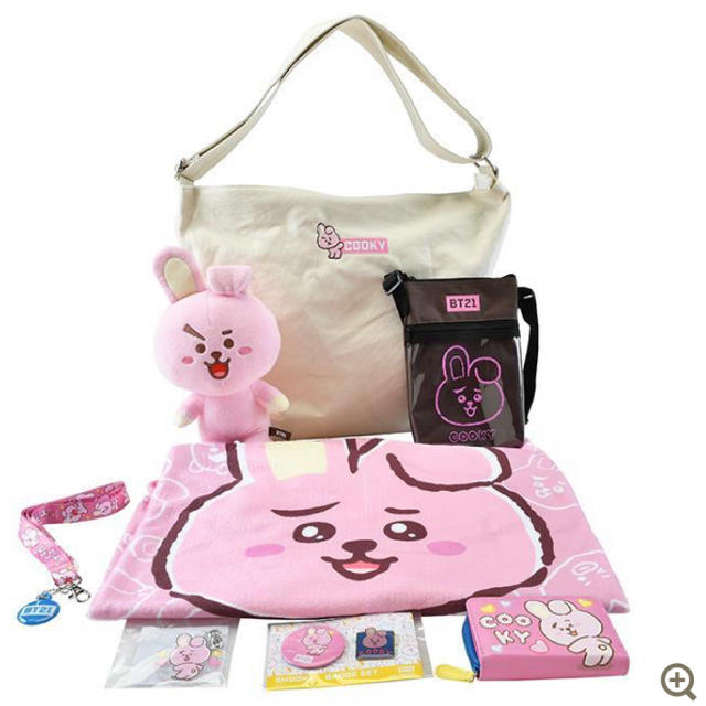 BT21 ハッピーバッグ　cooky