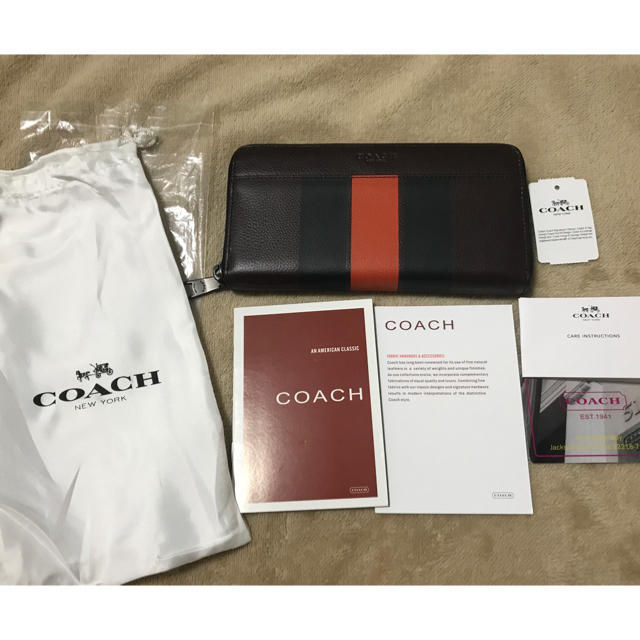 COACH(コーチ)のとっちゃん様専用 COACH コーチ 長財布 1点限り！ メンズのファッション小物(長財布)の商品写真