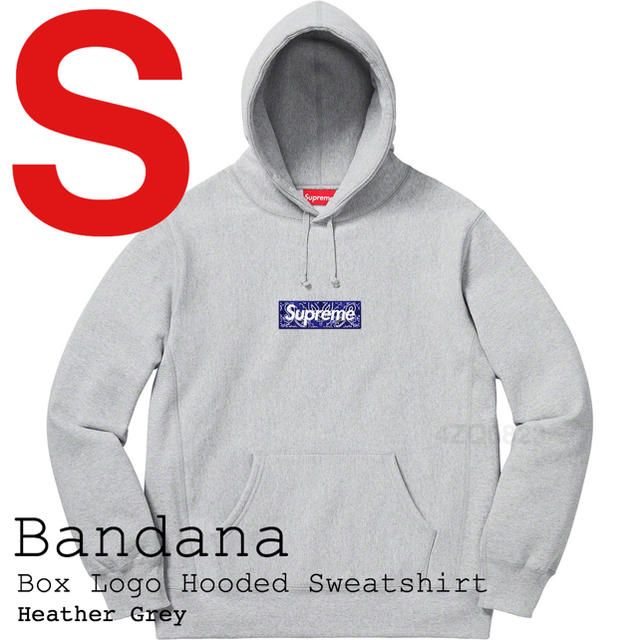 メンズSupreme Bandana Box Logo Hooded Sサイズ