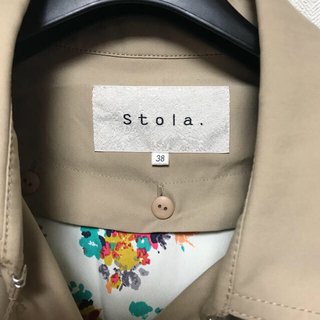 ストラ(Stola.)のstola トレンチコート　38(トレンチコート)