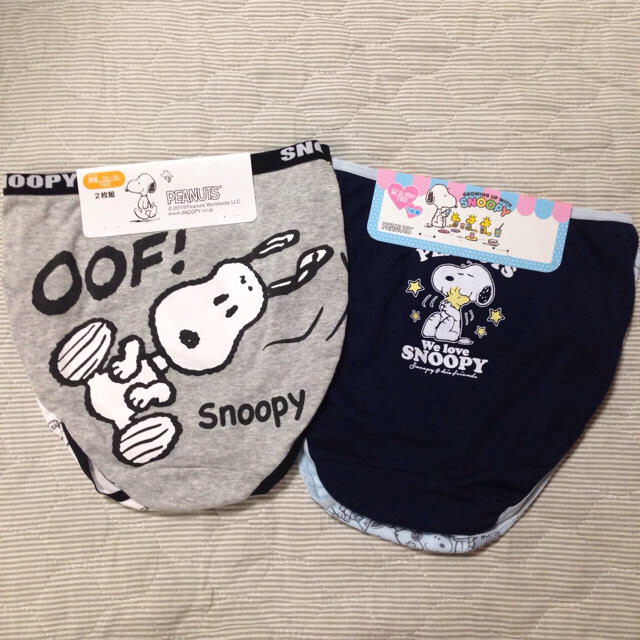 SNOOPY(スヌーピー)のスヌーピー ショーツ 2枚組×2セット 160 キッズ/ベビー/マタニティのキッズ服女の子用(90cm~)(下着)の商品写真