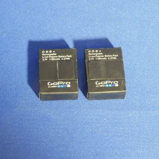 GoPro HERO3 3+ 純正バッテリー AHDBT-302 2個(ビデオカメラ)