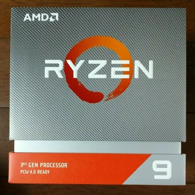 PCパーツ新品未開封 CPU Ryzen 9 3900X