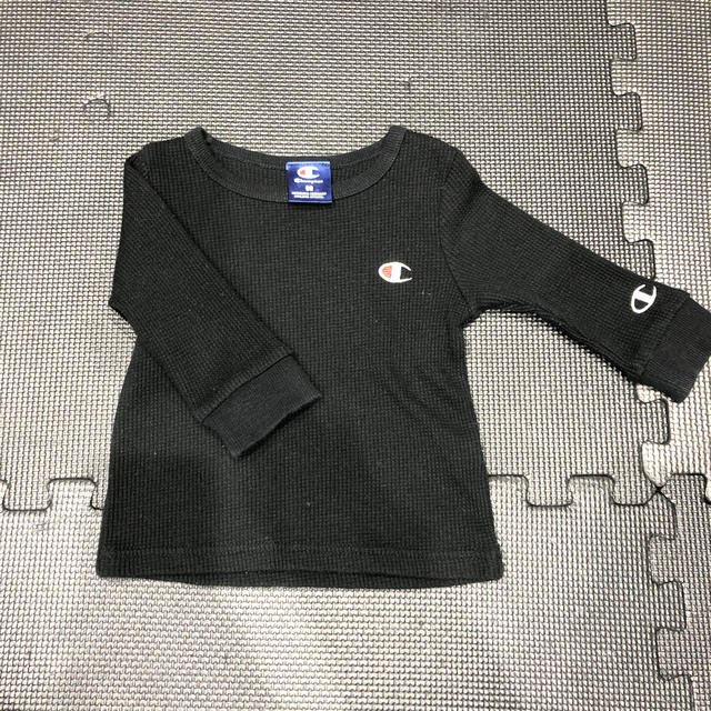 Champion(チャンピオン)のチャンピオンワッフルロンT キッズ/ベビー/マタニティのベビー服(~85cm)(シャツ/カットソー)の商品写真