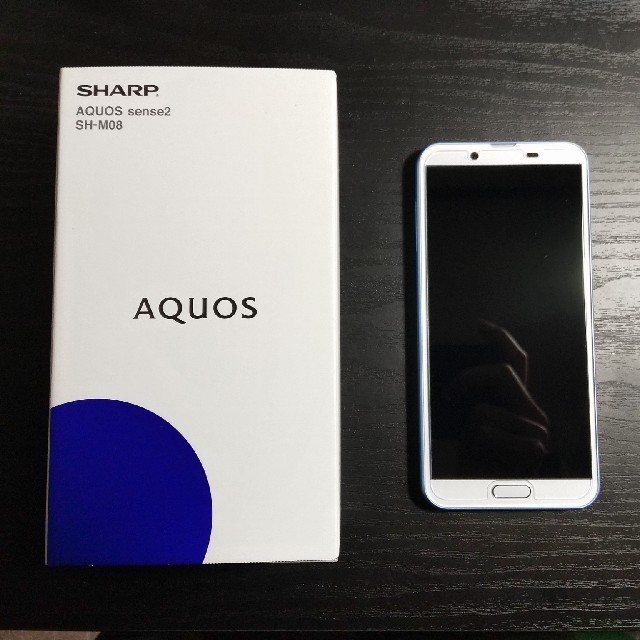 AQUOS sense2 SH-M08 アーバンブルー 新品