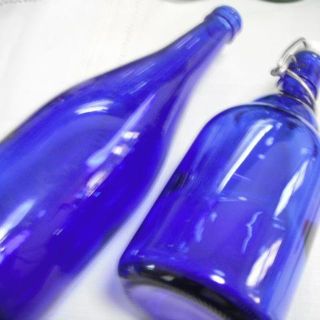 ホオポノポノ　ブルーソーラーウォーター　ブルーボトル 720//500ml(容器)