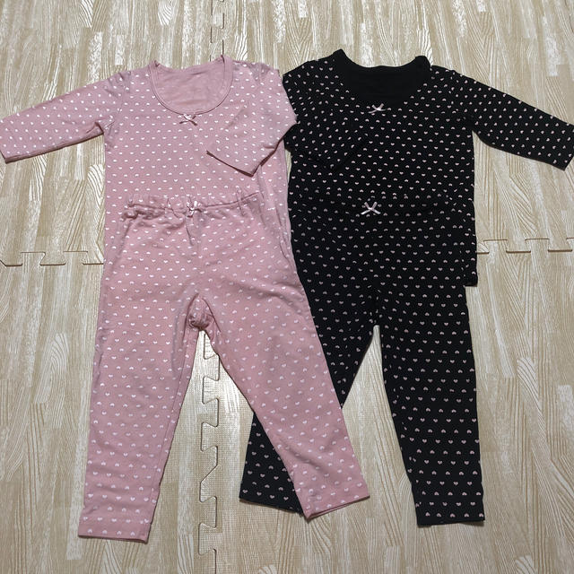 上下2着セット＊95cm キッズ/ベビー/マタニティのキッズ服女の子用(90cm~)(下着)の商品写真