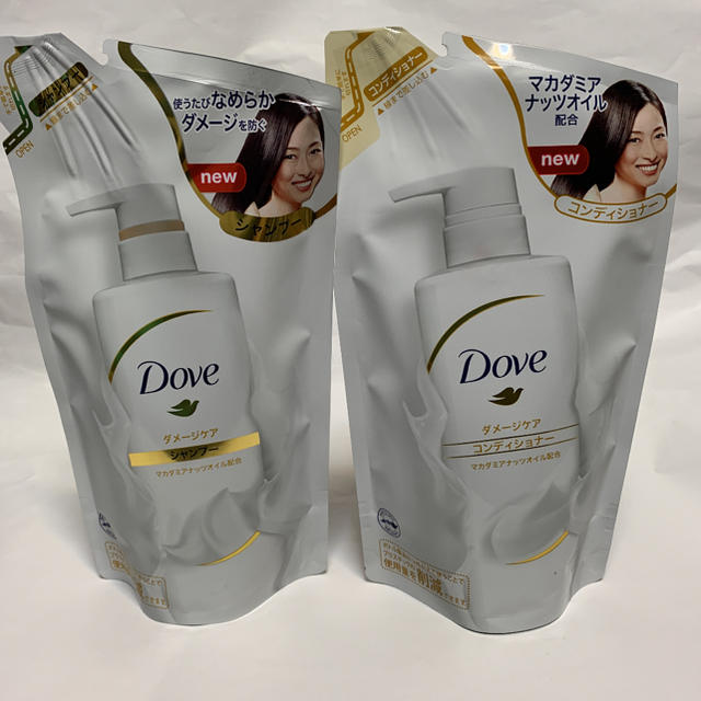 Unilever(ユニリーバ)のDOVE ダヴ NEW ダメージケア シャンプー＆コンディショナー セット コスメ/美容のヘアケア/スタイリング(シャンプー)の商品写真