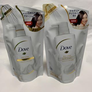 ユニリーバ(Unilever)のDOVE ダヴ NEW ダメージケア シャンプー＆コンディショナー セット(シャンプー)