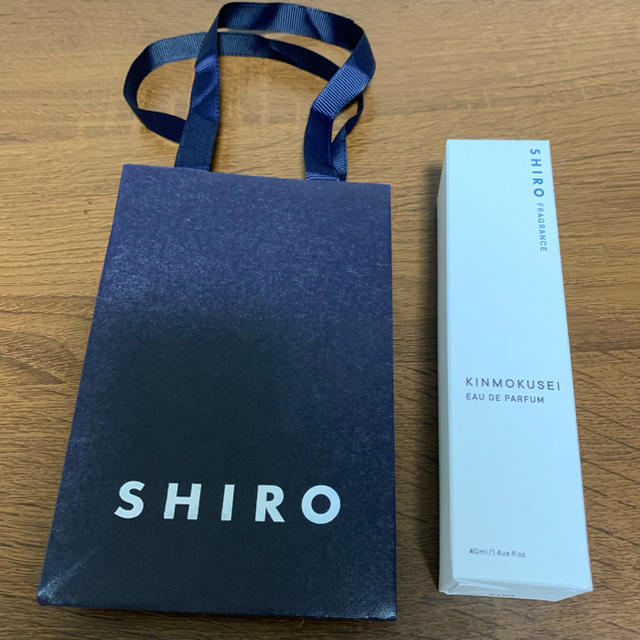 2019 shiro キンモクセイ オードパルファン ショッパー付き - 香水(女性用)