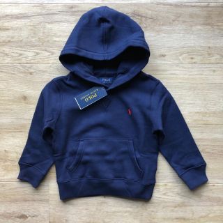 ラルフローレン(Ralph Lauren)の3T ネイビー　裏起毛　パーカー(その他)