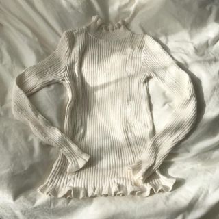 ロキエ(Lochie)のvintage frill knit(ニット/セーター)