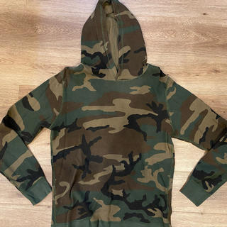 シュプリーム(Supreme)のsupreme waffle hoodie camo(パーカー)