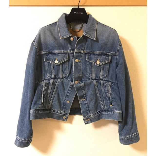 Balenciaga - BALENCIAGA スウィングデニムジャケット 34の通販 by Balenciaga - BALENCIAGA スウィングデニムジャケット 34の通販 by