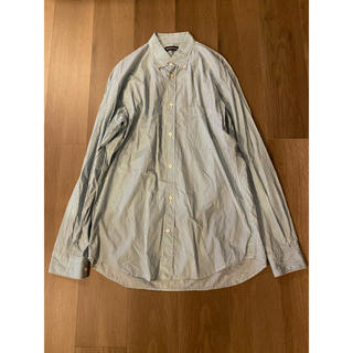 バレンシアガ(Balenciaga)のバレンシアガBALENCIAGAドレスシャツ37美中古バックロゴオーバーサイズ(シャツ)